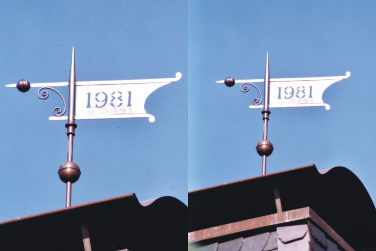 Kaminhaube in Roitzsch